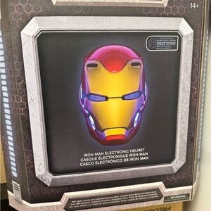 Disney Iron Man Electronic Helmet - Red, Gold, Blue